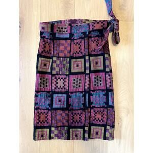 Ace & Jig Reversible Wrap Skirt Craft NWT XS Organic Cotton